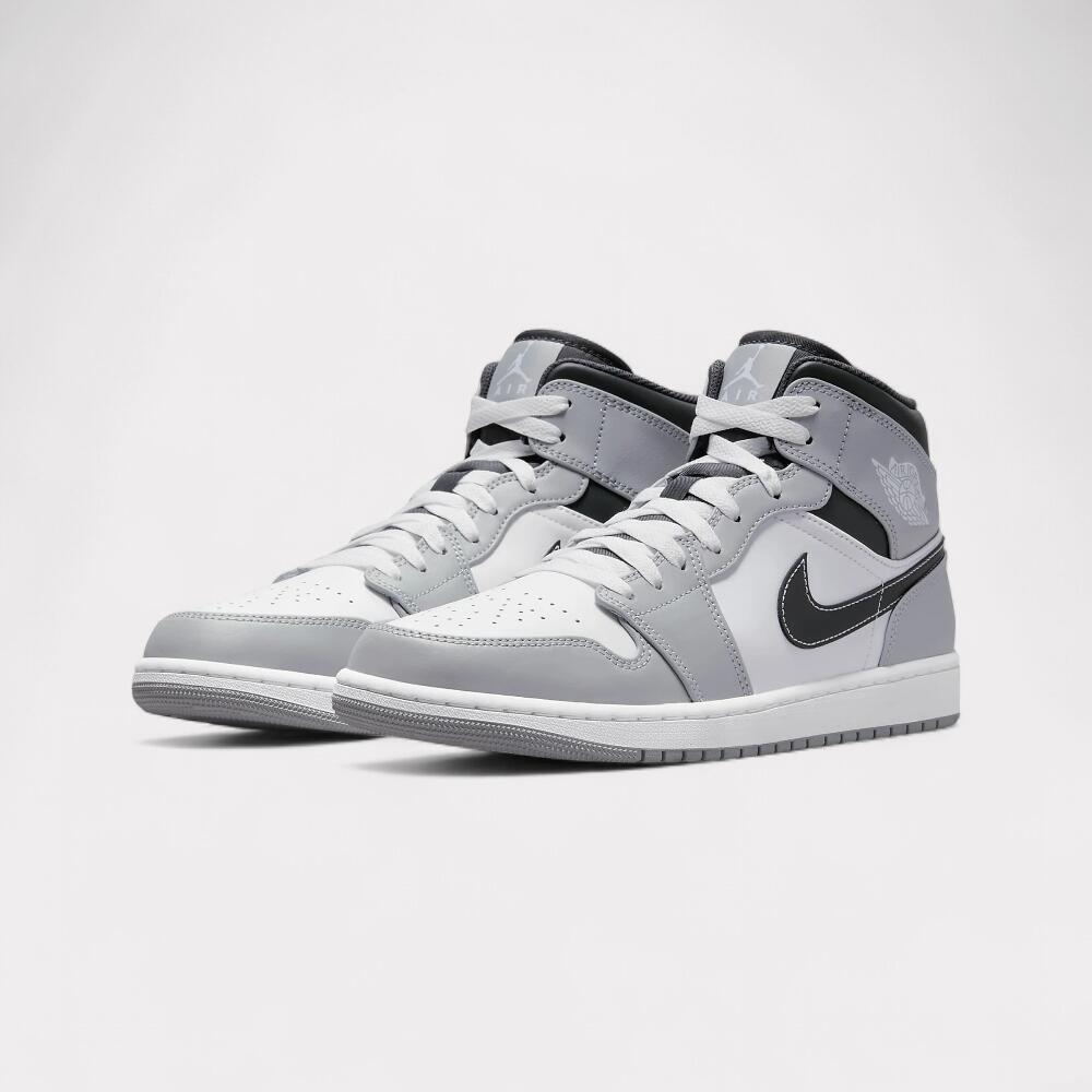 Air Jordan 1 Mid Light Smoke Grey Anthracite 2/7