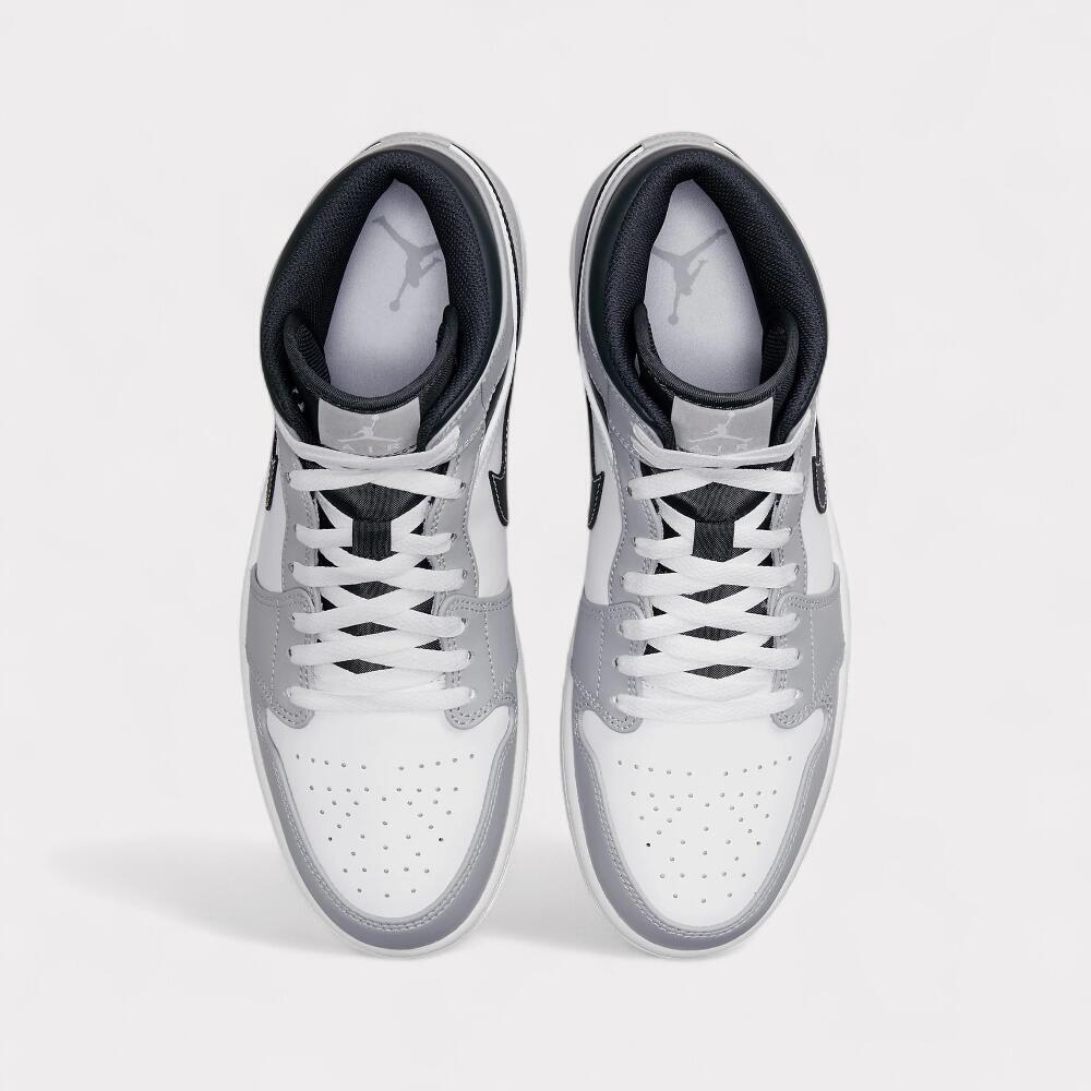 Air Jordan 1 Mid Light Smoke Grey Anthracite 4/7