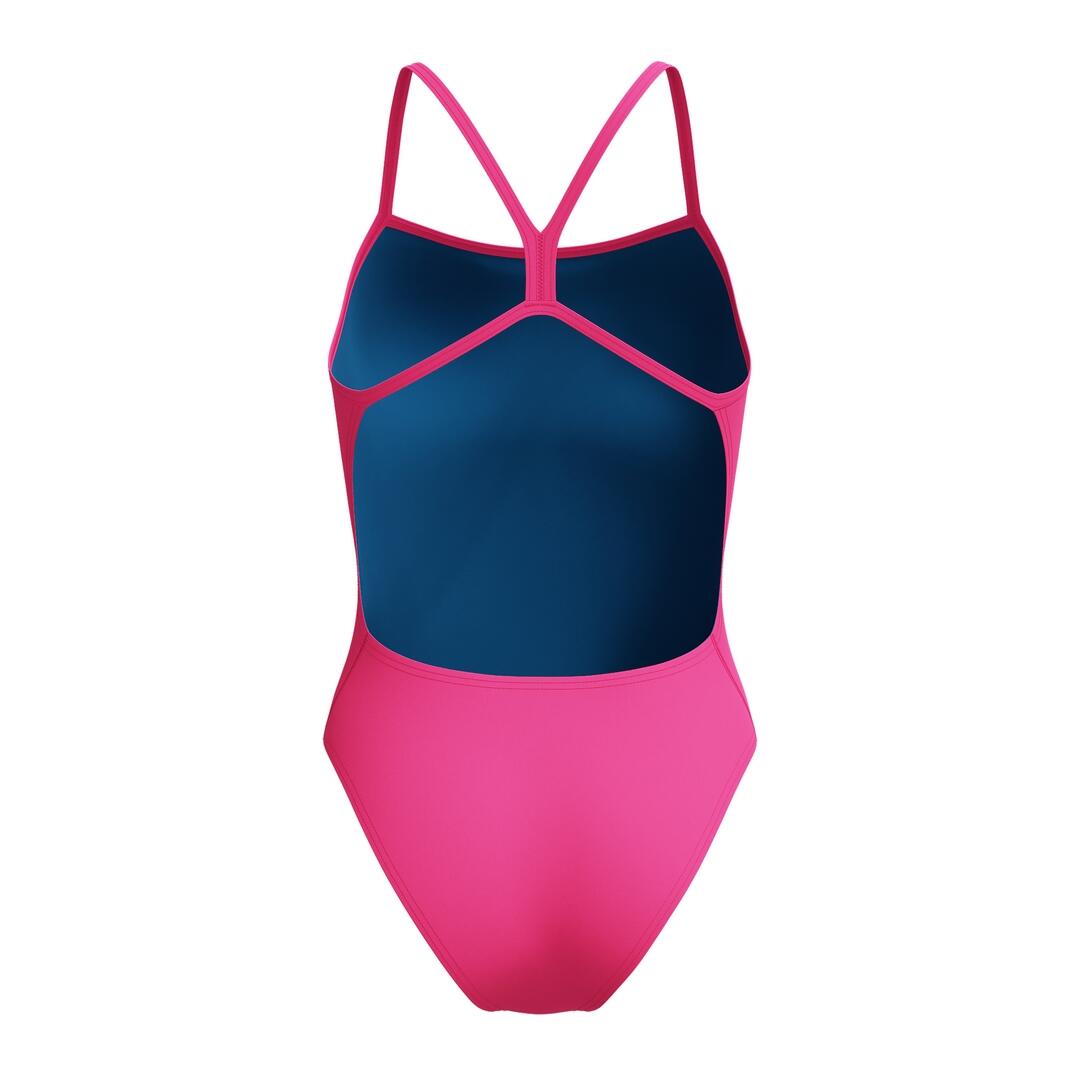 Fato de banho Speedo Club Training V-Back 2.0 para mulher Rosa 7/7