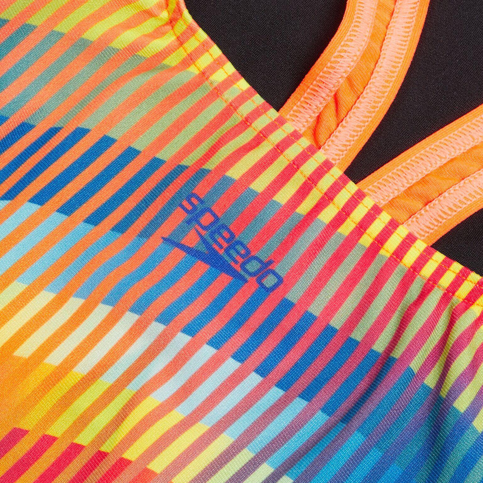 Maillot de bain 1 pièce fille Speedo Eco+ Dig Placem Powerback 3/7