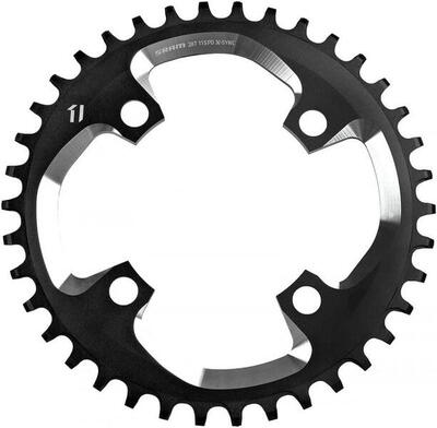 Sram kettingblad mtb x0 dh 36t 104 mm zwart - precieze aandrijving voor 1x10