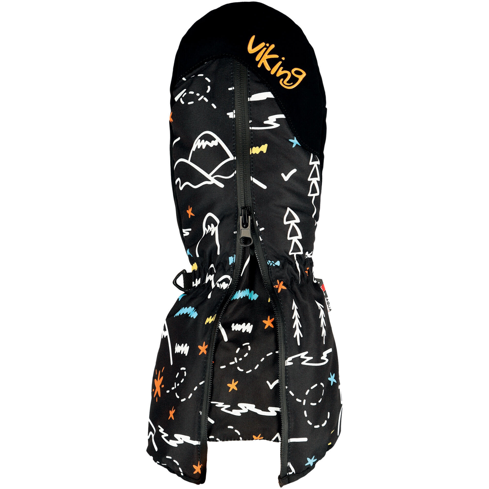Moufles de ski enfant Viking Snoppy 3/3