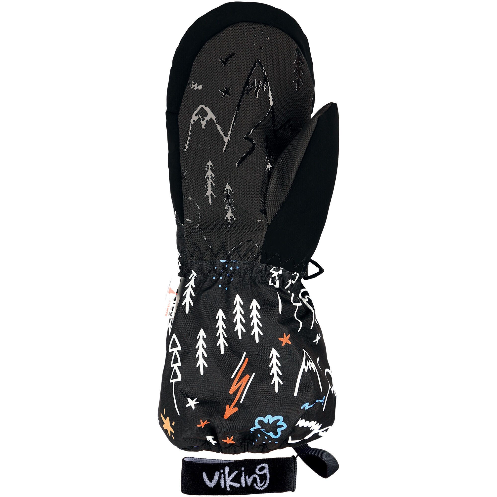 Moufles de ski enfant Viking Snoppy 2/3