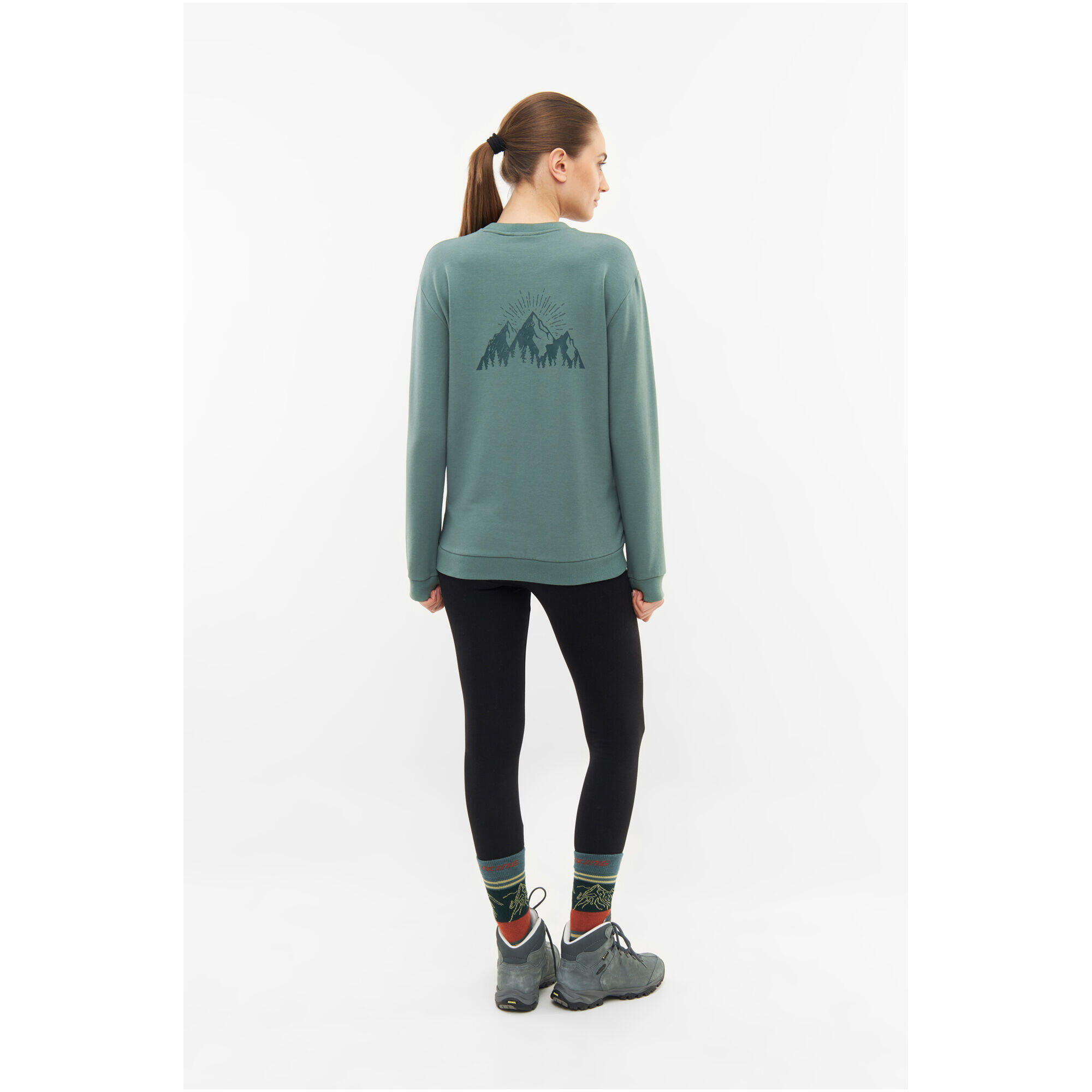 Sweatshirt col rond femme Viking Escape Bamboo 2/7