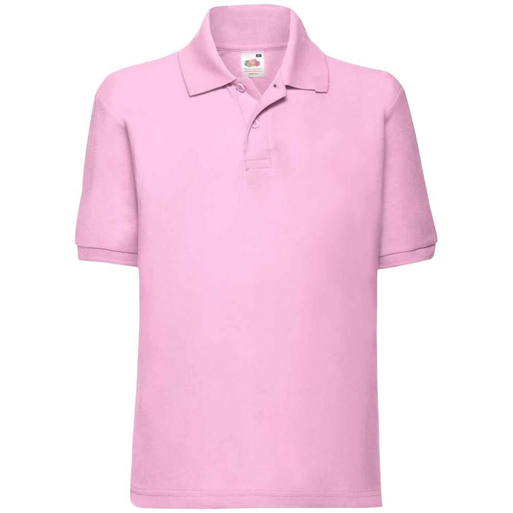 Fruit Of The Loom Childrens/Kids Poly/Cotton Pique Polo Shirt