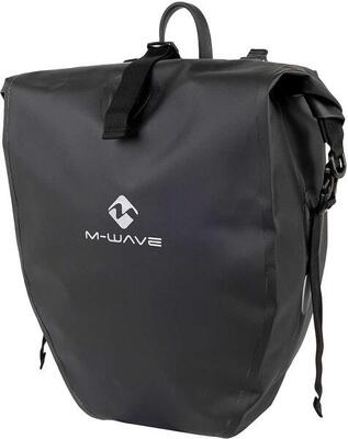 Messingschlager m-wave enkele tas downtown single flex 22l zwart