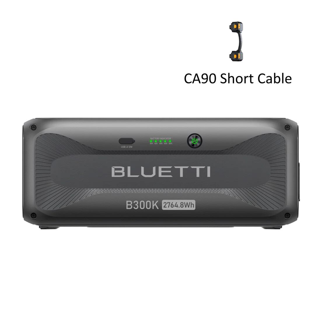 Bluetti - B300k Batterie D’extension Apex 300, 2764wh Secours Maison En Tempête De Neige - Batterie Externe - Noir - Taille Unique - Decathlon