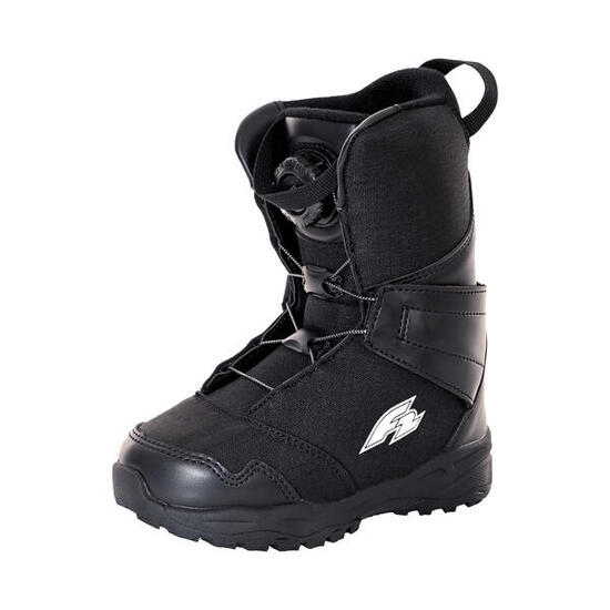 F2 Junior Snowboard Boots Kids Atop - Rookie Gr. 33 (MP 21,0) Schwarz