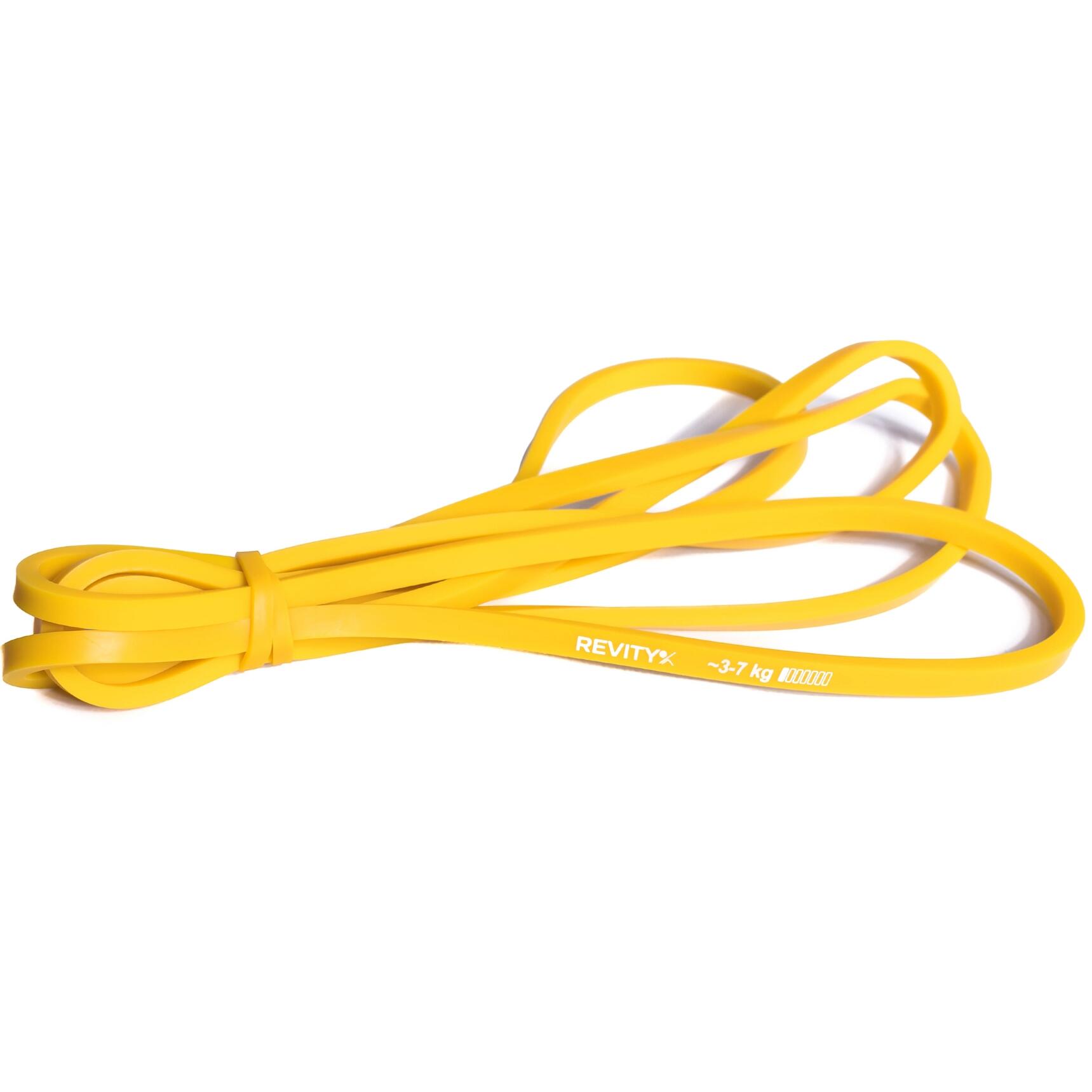REVITY Posilovací odporová guma na cvičení REVITY Power Band 3-7 kg