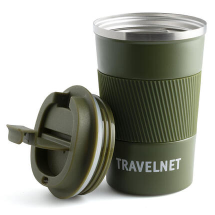 Travelnet Thermosbecher – Mug à café à emporter– 380 ml