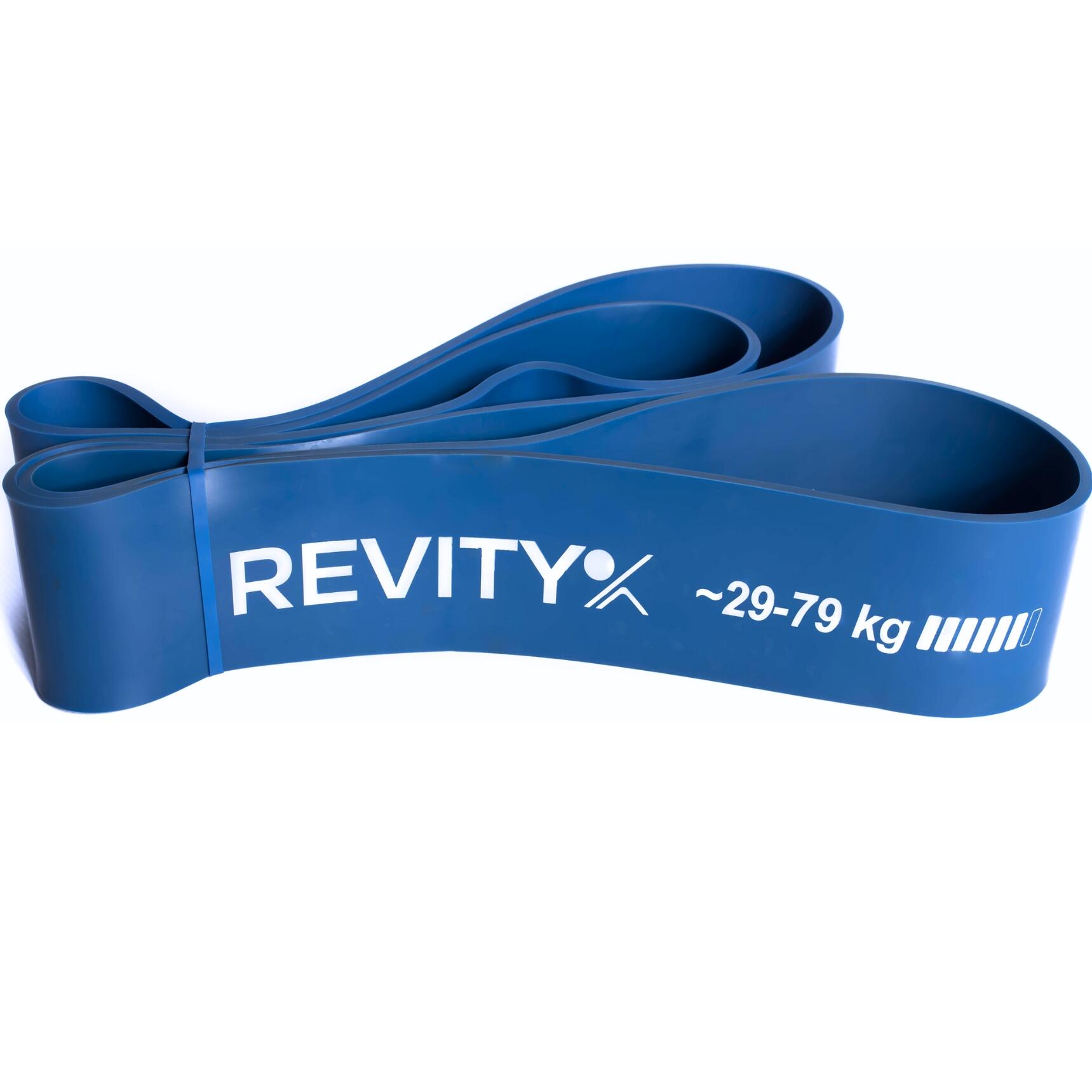 REVITY Posilovací odporová guma na cvičení REVITY Power Band 29-79 kg
