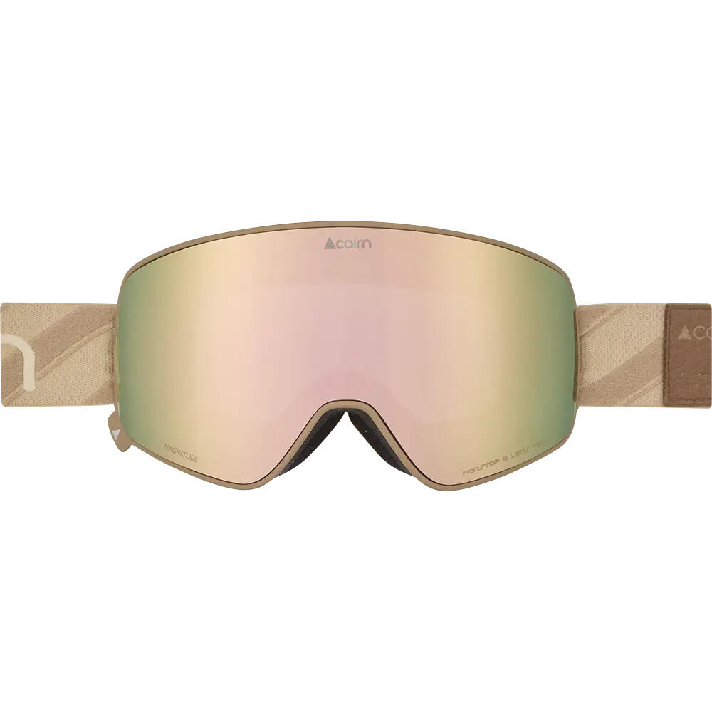 Cairn - Masque De Ski Cairn Magnitude Clx3+1 - Masque De Ski - Beige - Taille Unique - Decathlon