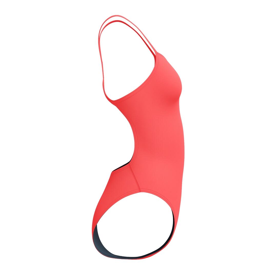 Maillot de bain Speedo Club Training V-Back 2.0 Orange Femme 7/7