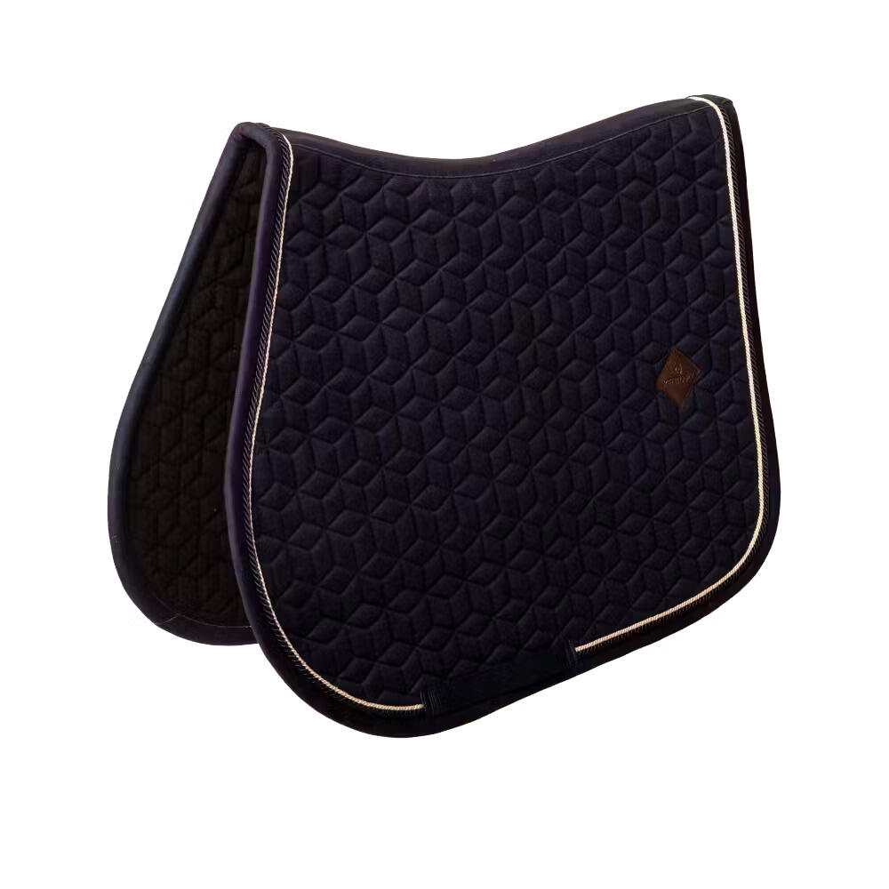 Kentucky Horsewear - Tapis De Selle Pour Cheval Kentucky Horsewear Velvet - Tapis De Selle - Bleu - Fs - Decathlon