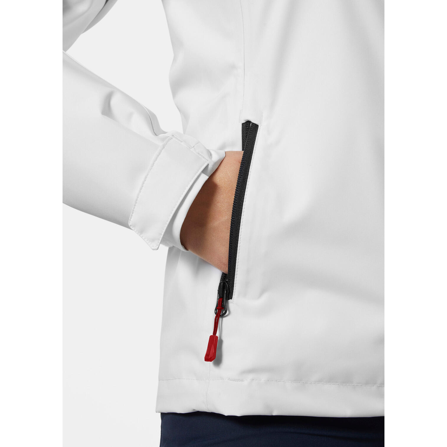 Casaco com capuz impermeável para mulheres Helly Hansen Crew 2.0 5/7