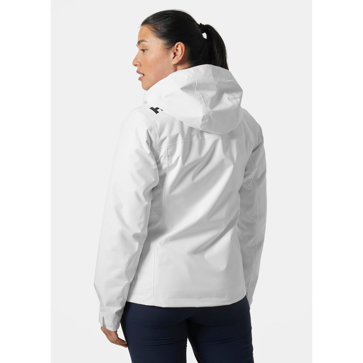 Casaco com capuz impermeável para mulheres Helly Hansen Crew 2.0 4/7