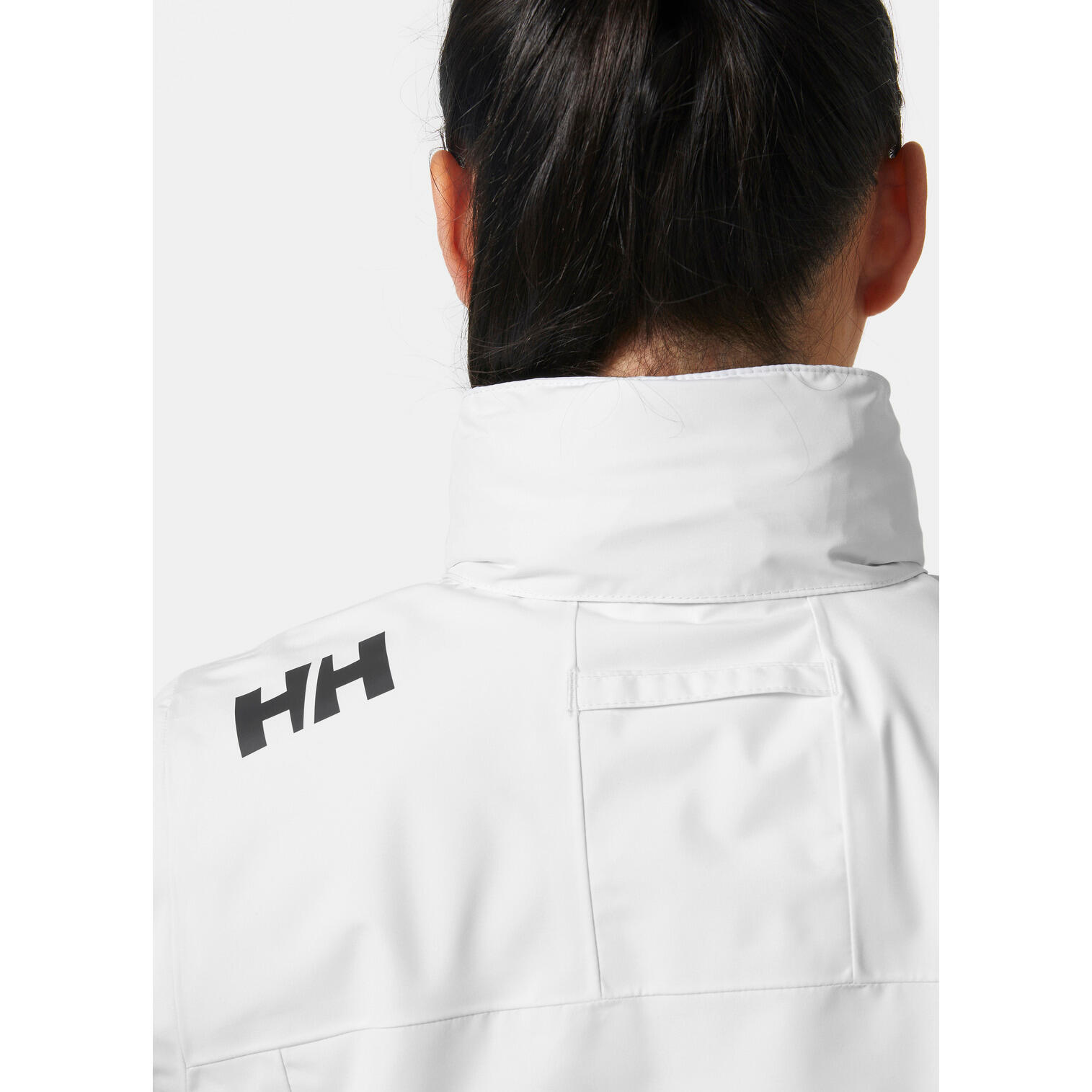 Casaco com capuz impermeável para mulheres Helly Hansen Crew 2.0 6/7