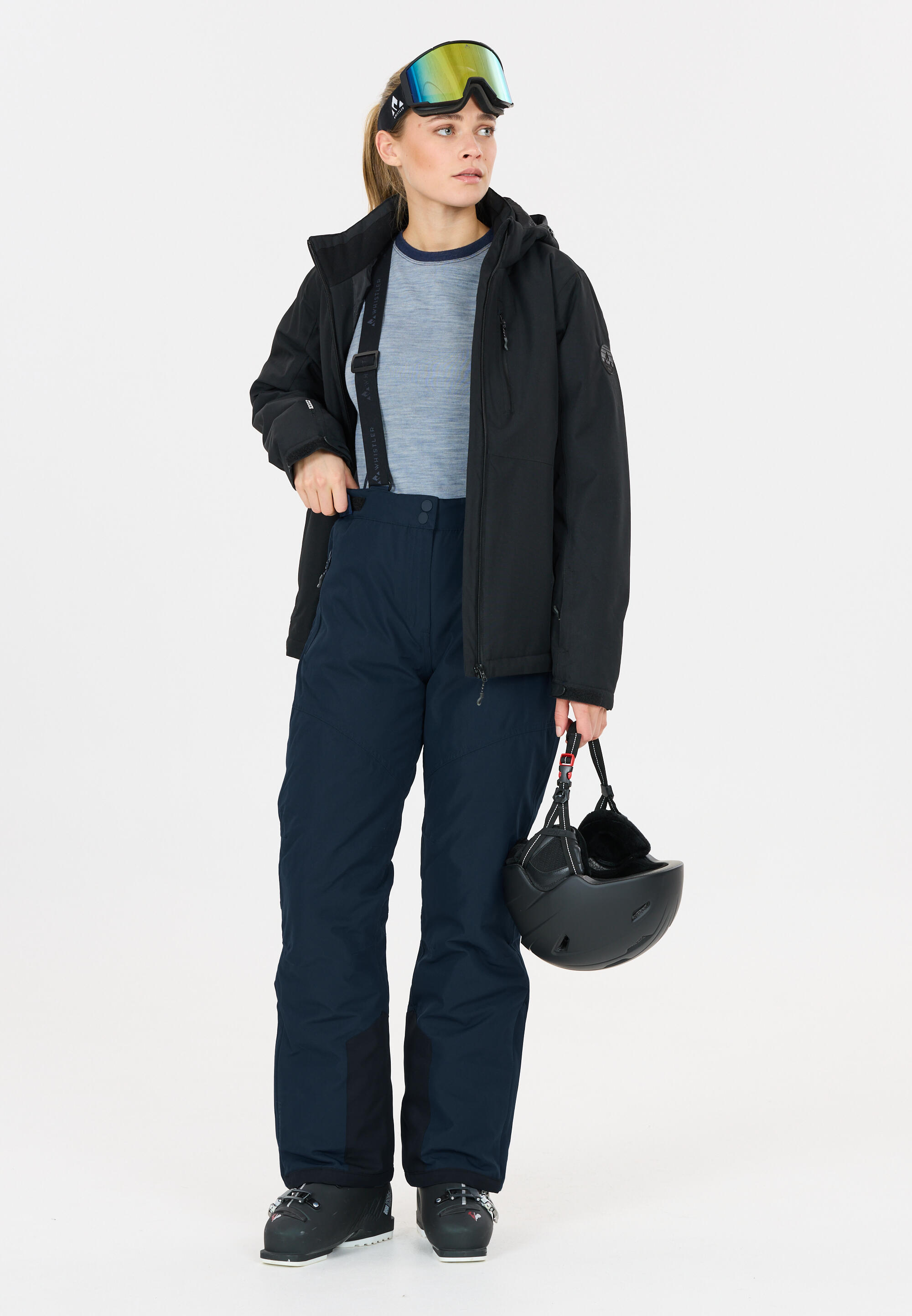 Pantaloni da sci da donna Whistler Drizzle Pro 4/5