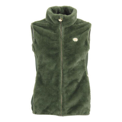 Dames gilet van nepleer peak mountain avril