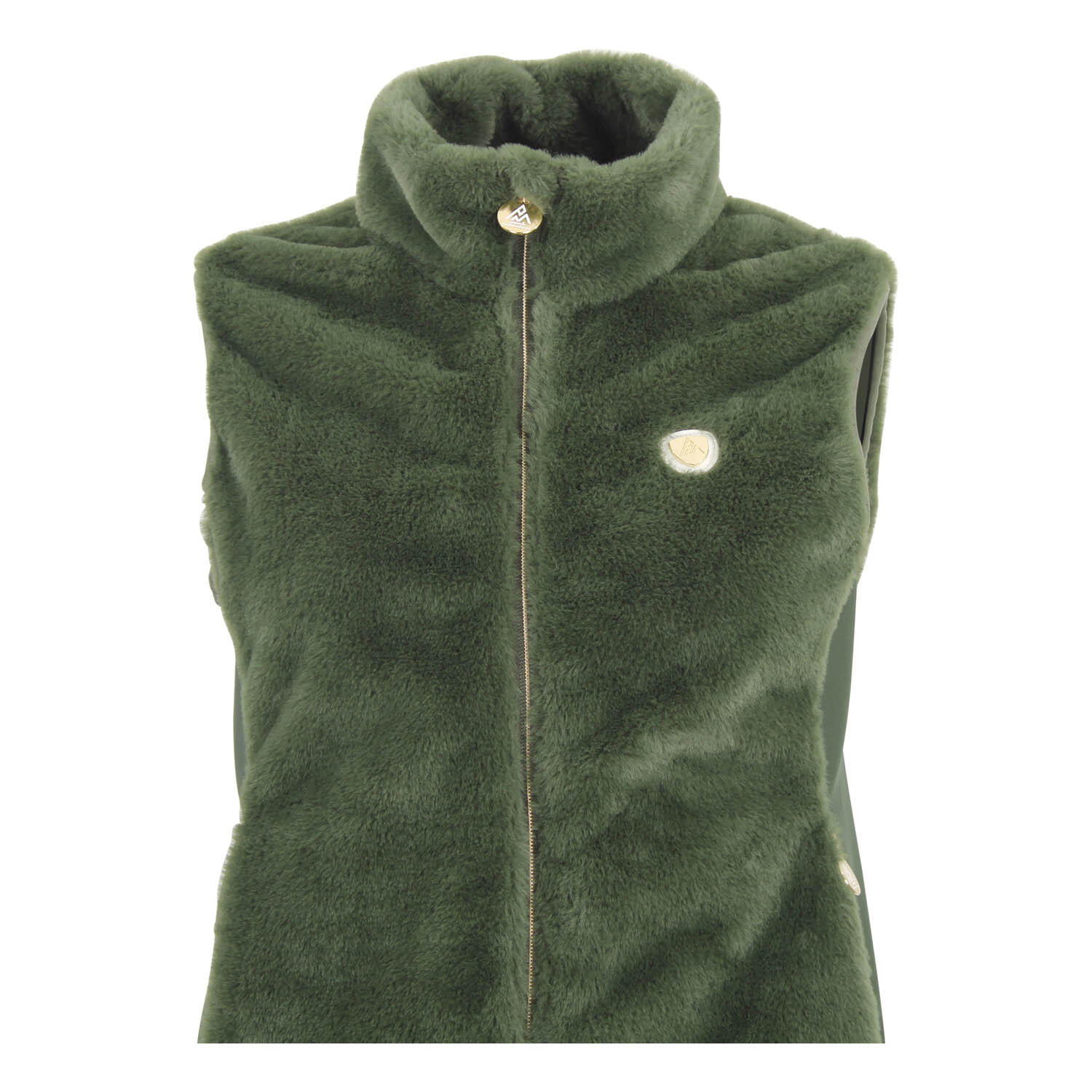 Veste sans manche fausse fourrure femme Peak Mountain Avril 4/4