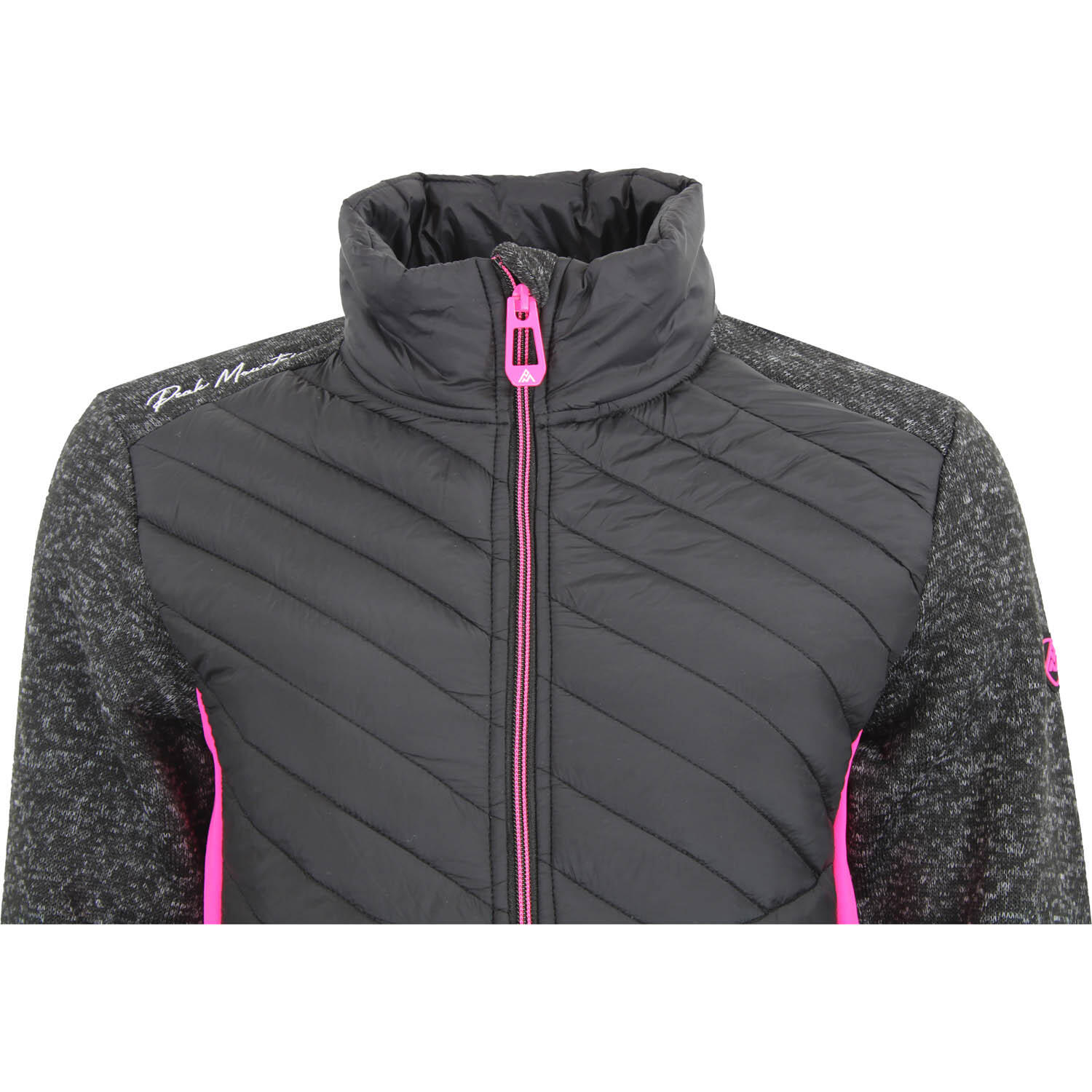 Blouson polaire à empiècements matelassés femme Peak Mountain Apony 4/5