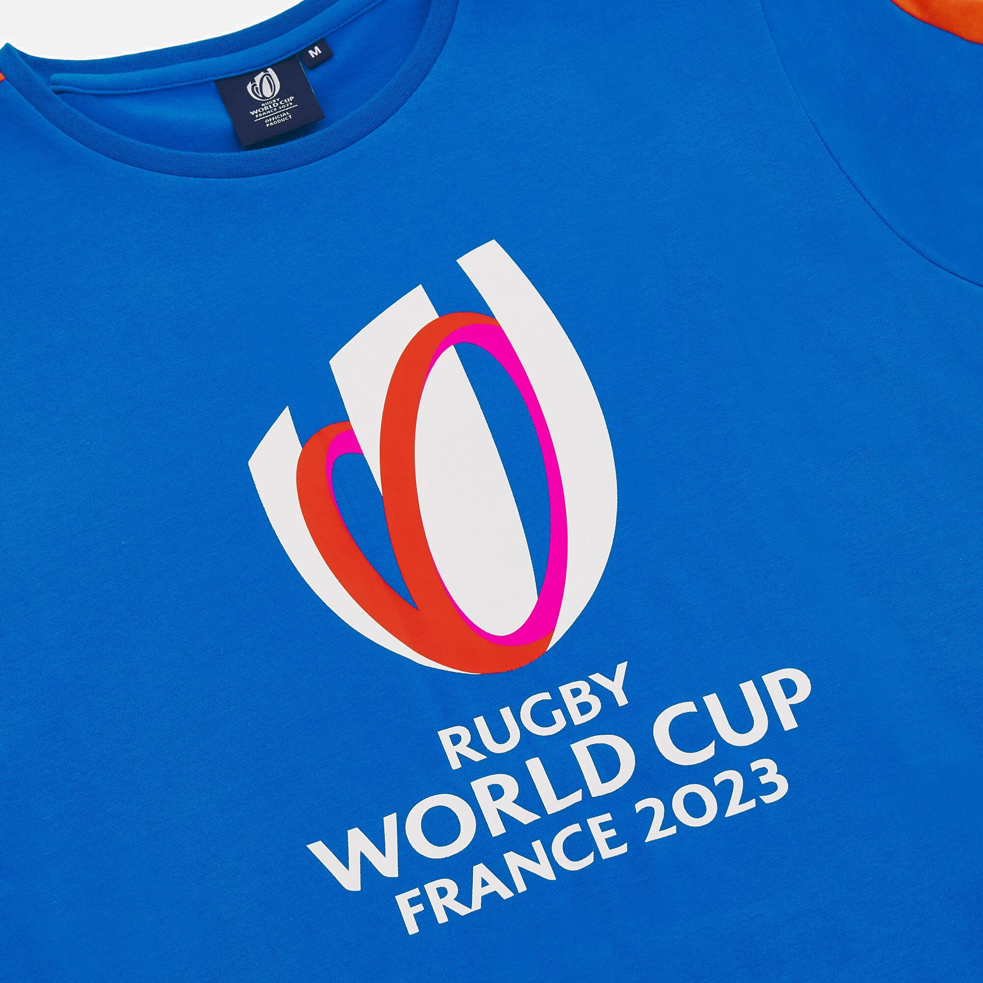 Dames-T-shirt van polykatoen Macron RWC France 2023 3/4