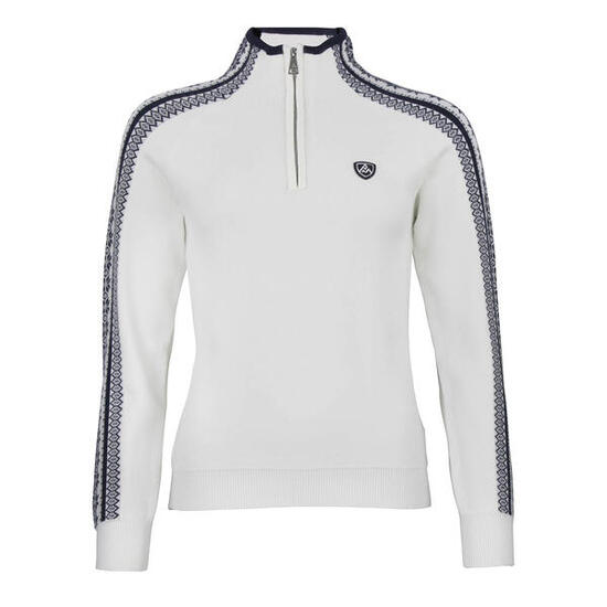 Pull col roulé 1/2 zip femme Peak Mountain Adomino