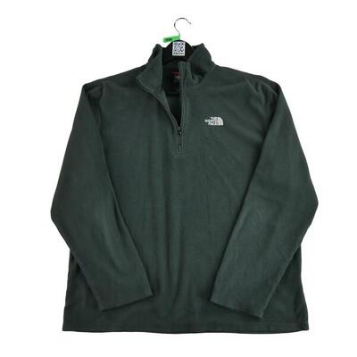 Second life - Herren TNF Schwarzer Fleecepullover - In sehr gutem Zustand