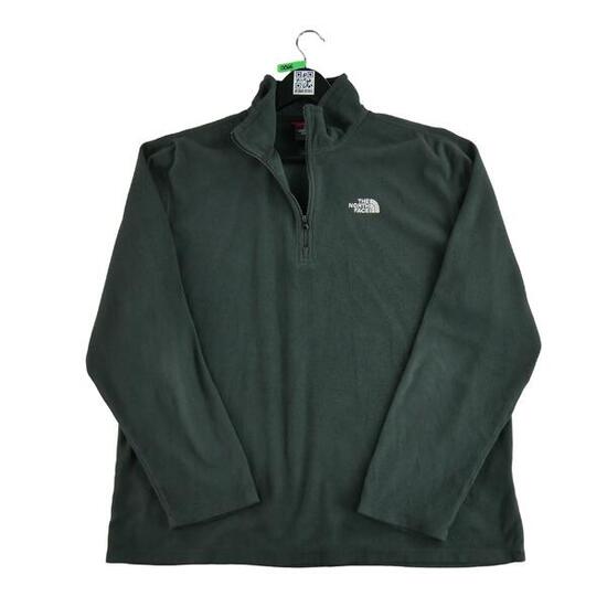 Second life - Herren TNF Schwarzer Fleecepullover - In sehr gutem Zustand