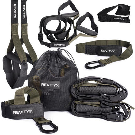 Schlingentrainer mit Türanker und Trainingsplan Slingtariner Set Gravity Trainer