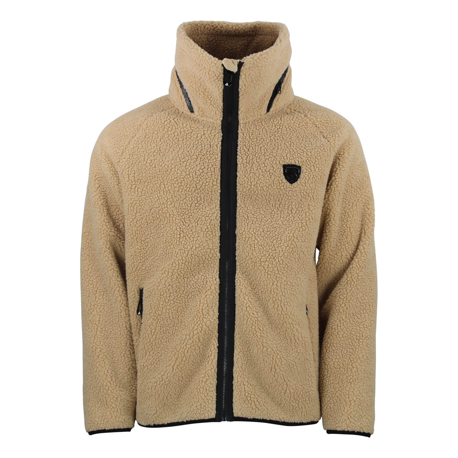 Pull Hiver Homme En Tricot Doublé Polaire Casual Chaud Col Rond