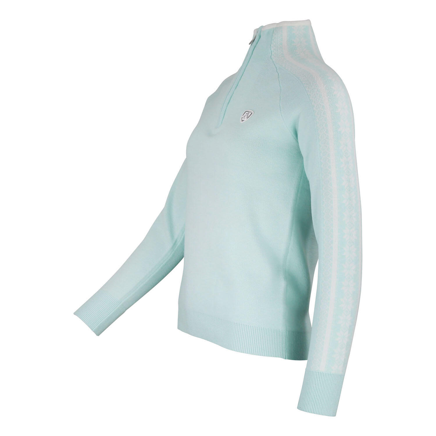 Pull col roulé 1/2 zip femme Peak Mountain Adomino 3/3