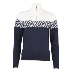 Pull col roulé 1/2 zip femme Peak Mountain Akar