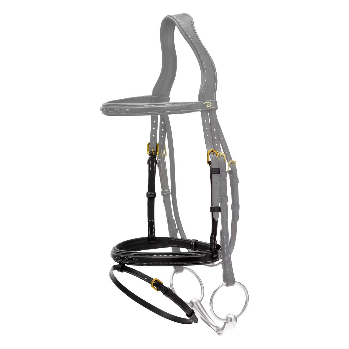 Muserolle cheval Dy'on 1/1