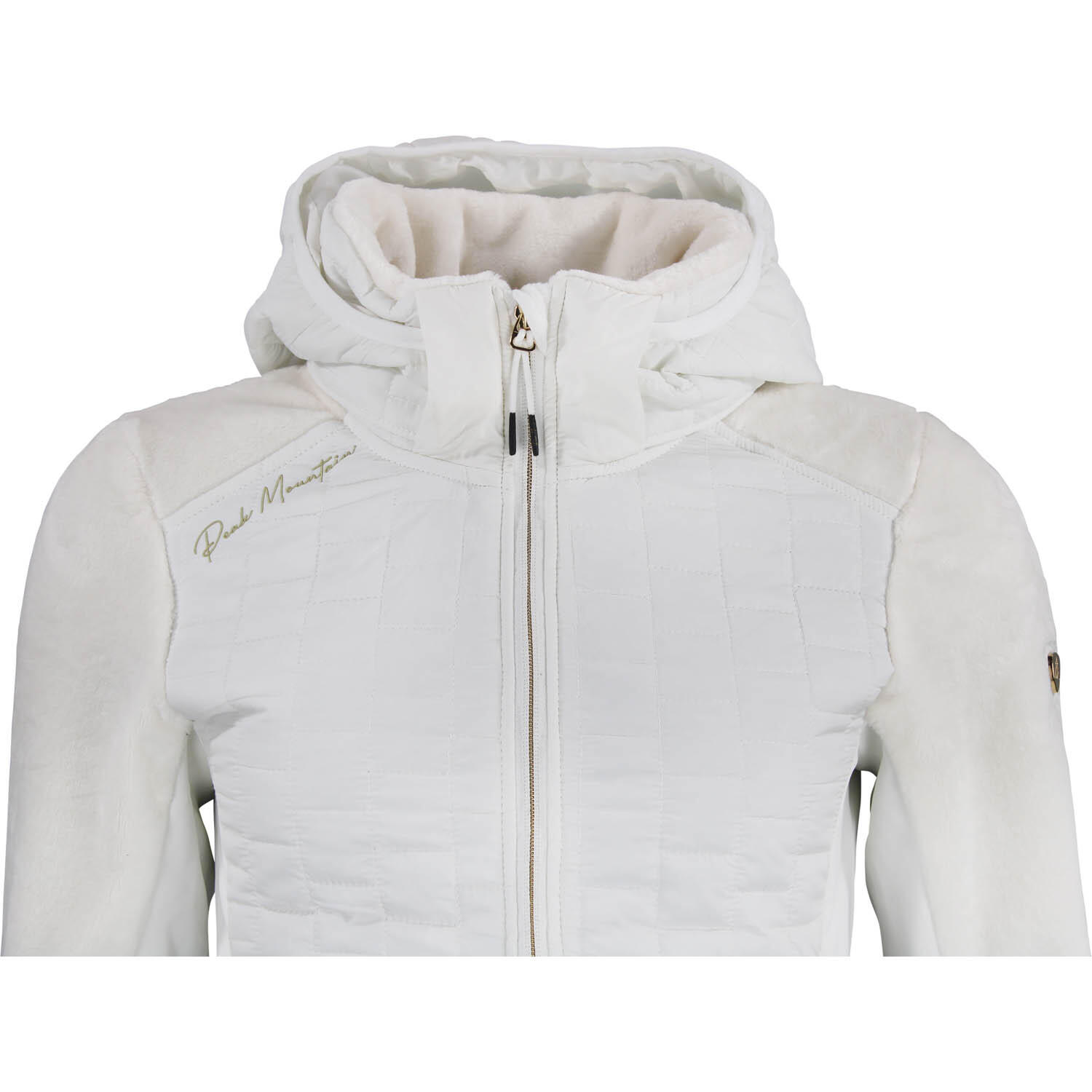 Women’s fleece jacket with quilted panels Peak Mountain Arlow 4/5