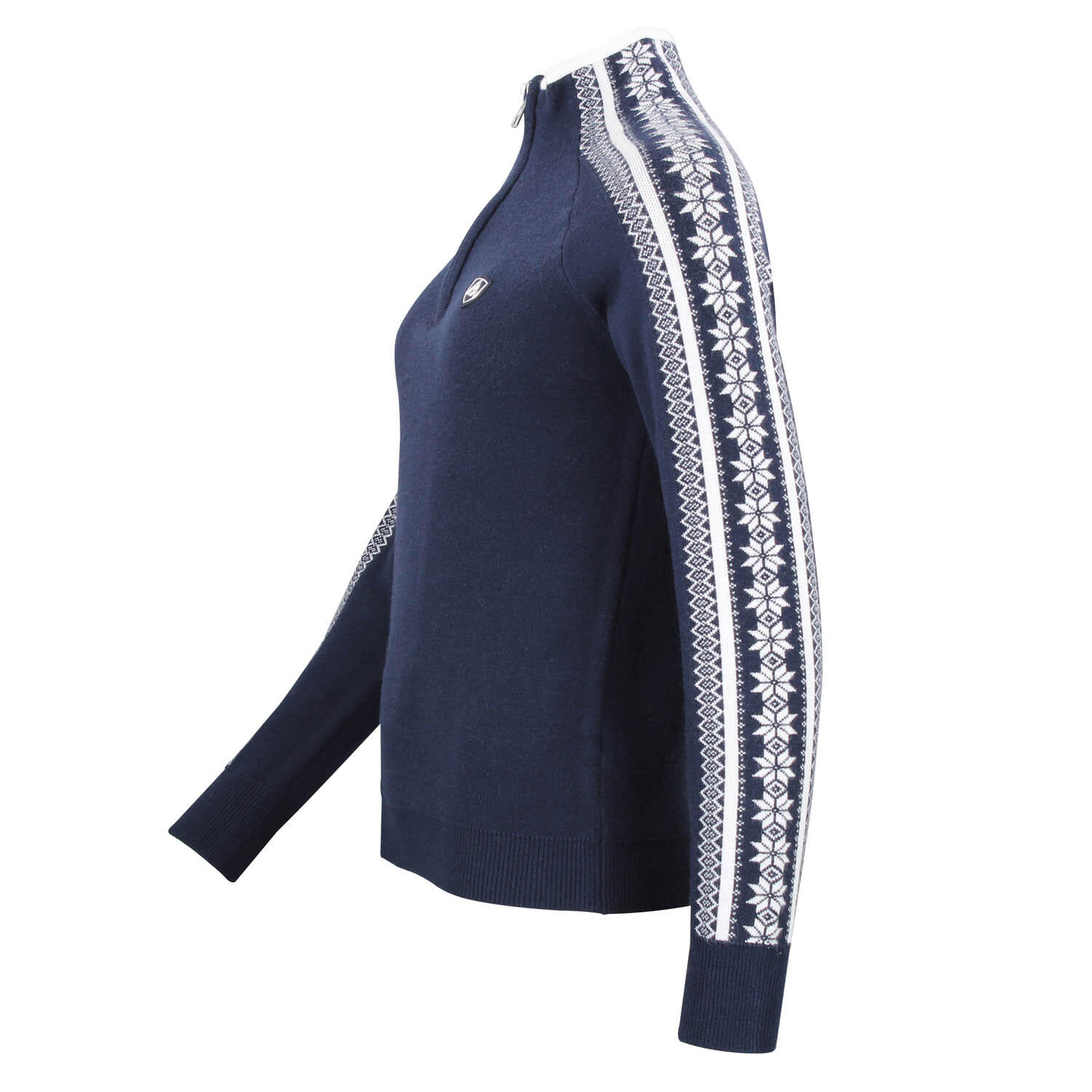 Pull col roulé 1/2 zip femme Peak Mountain Adomino 3/4