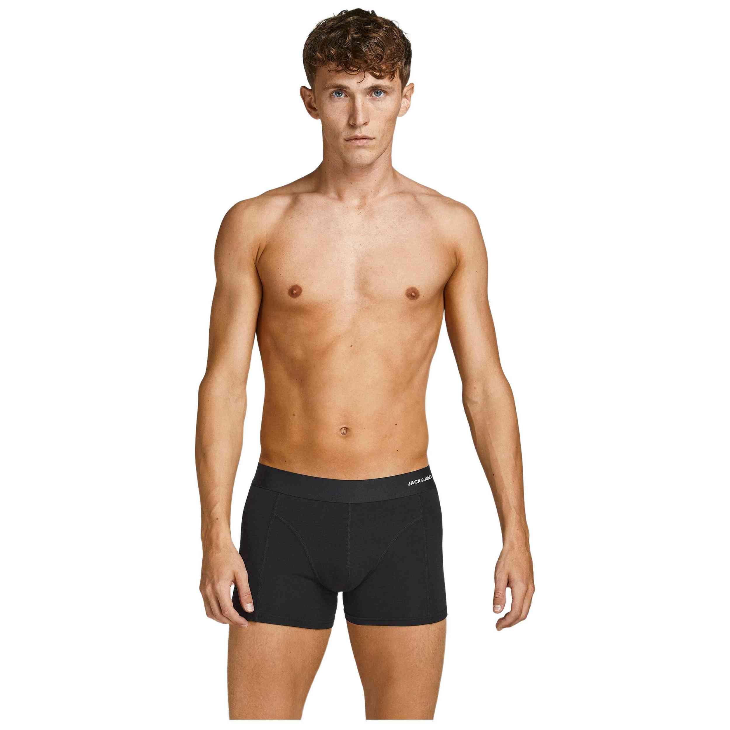 Boxers Jack&jones modèle 12198852-BLACK-BLACK-BI pour homme 4/5
