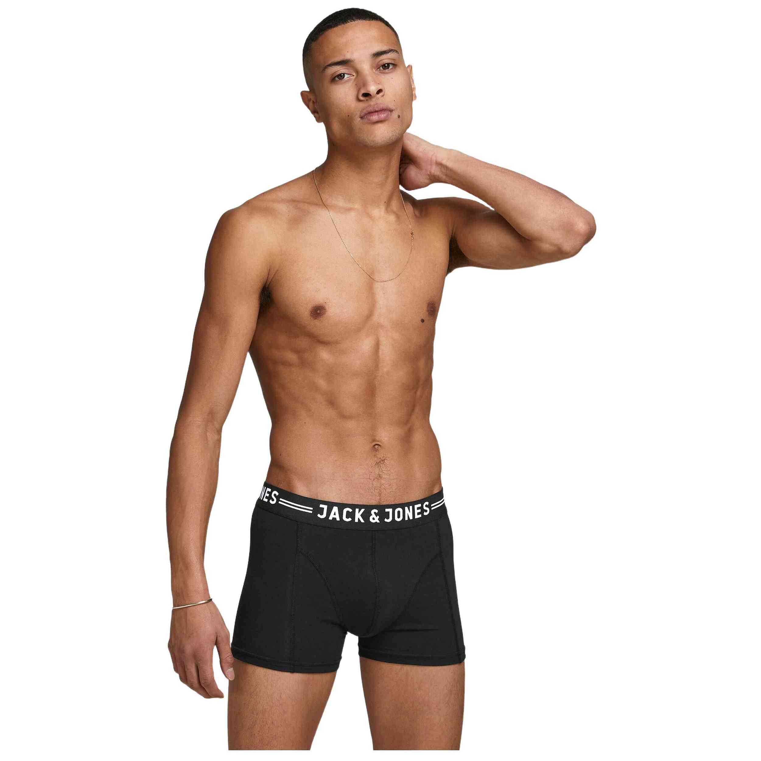Boxers Jack&jones modèle 12081832-BLACK-BLACKWAIS pour homme 3/5