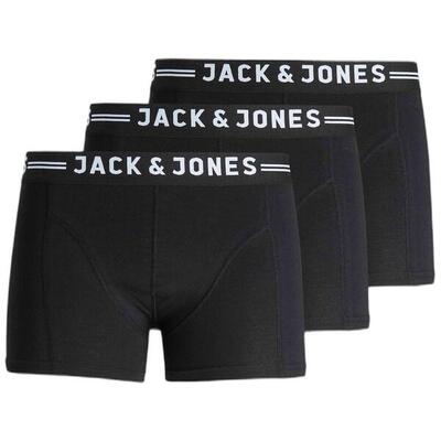 Boxershort jack&jones model 12081832-black-blackwais voor mannen