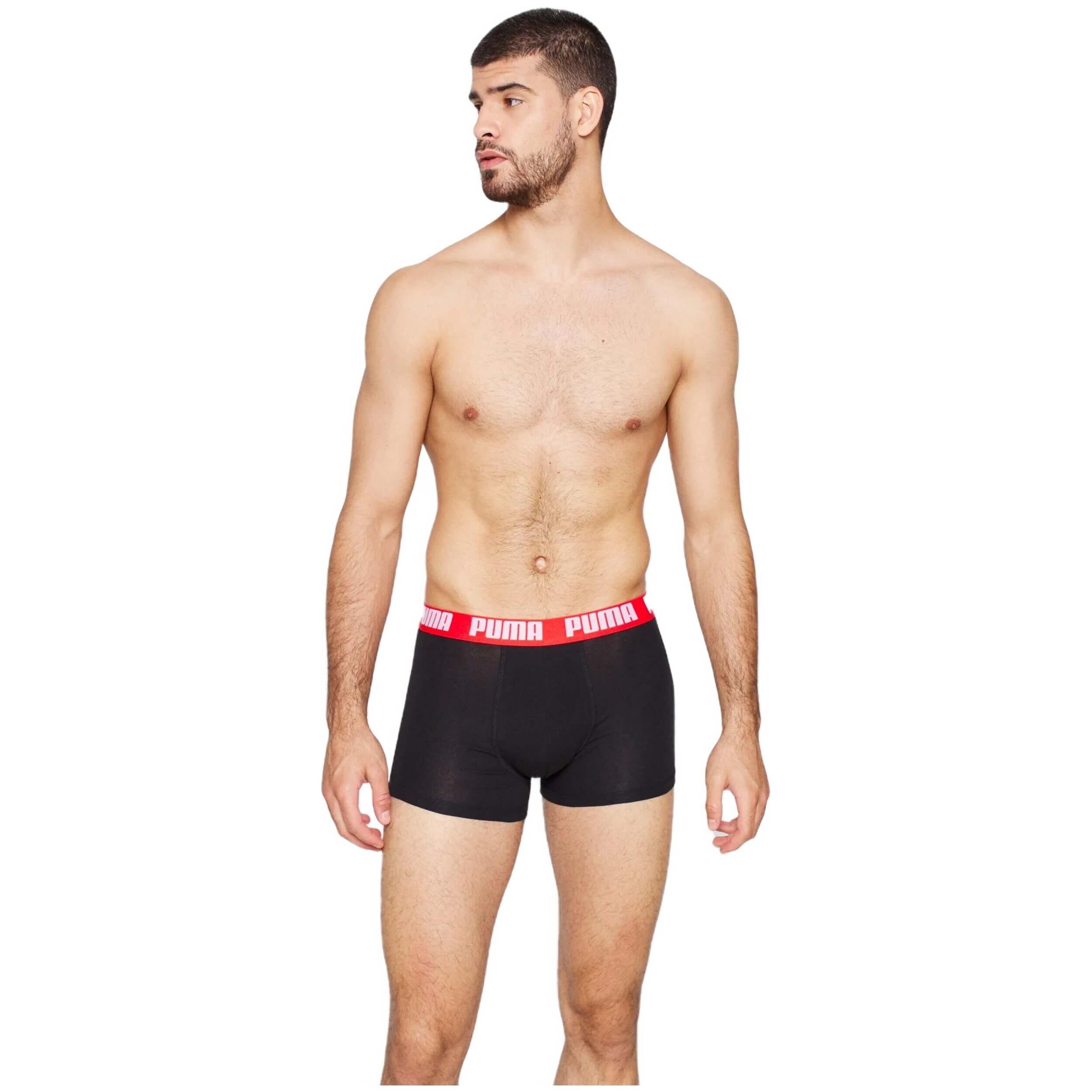 2 er Pack Puma Boxer Boxershorts Men Herren Unterhose Pant Unterwäsche 4/5