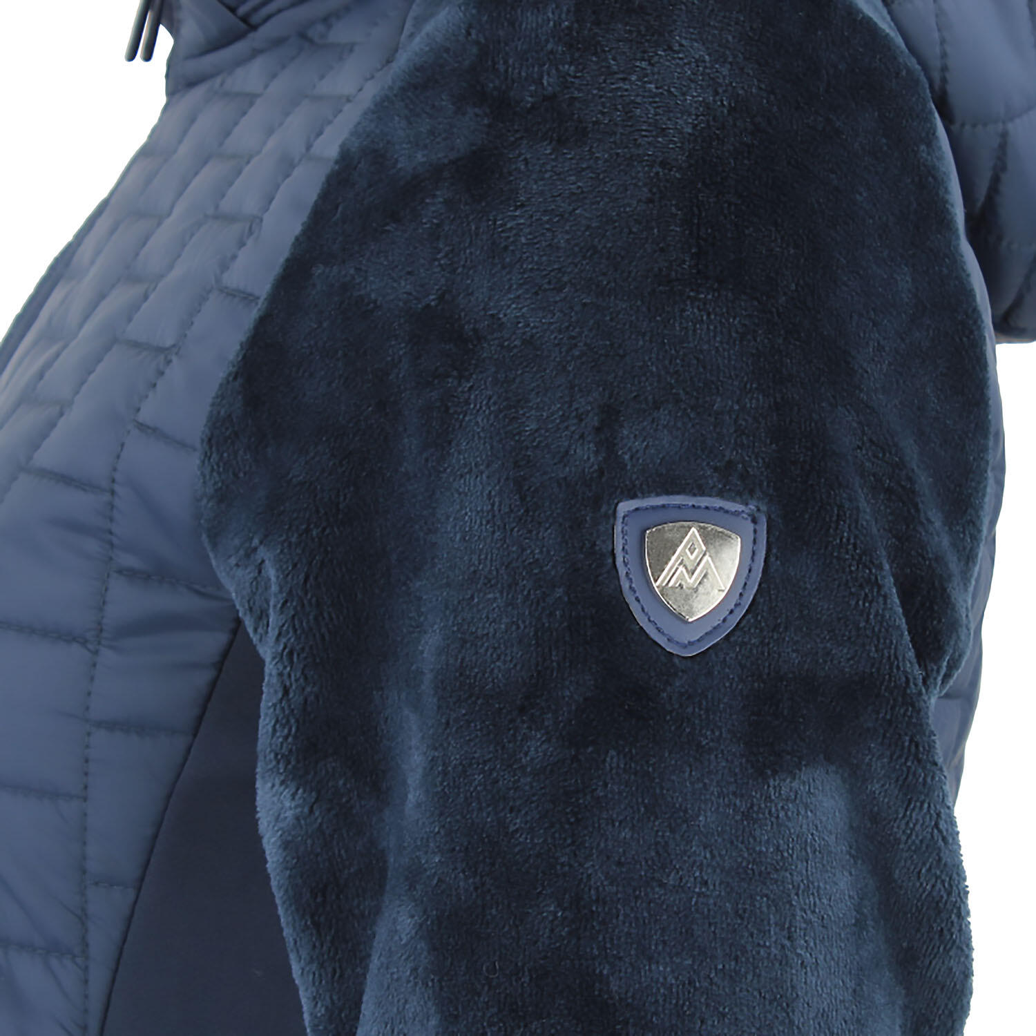 Chaqueta polar con paneles acolchados para mujer Peak Mountain Arlow 5/5