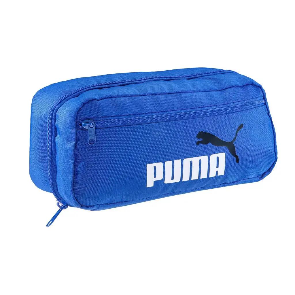Puma Blue Washbag — Spacious Waterproof Travel Toiletry Bag