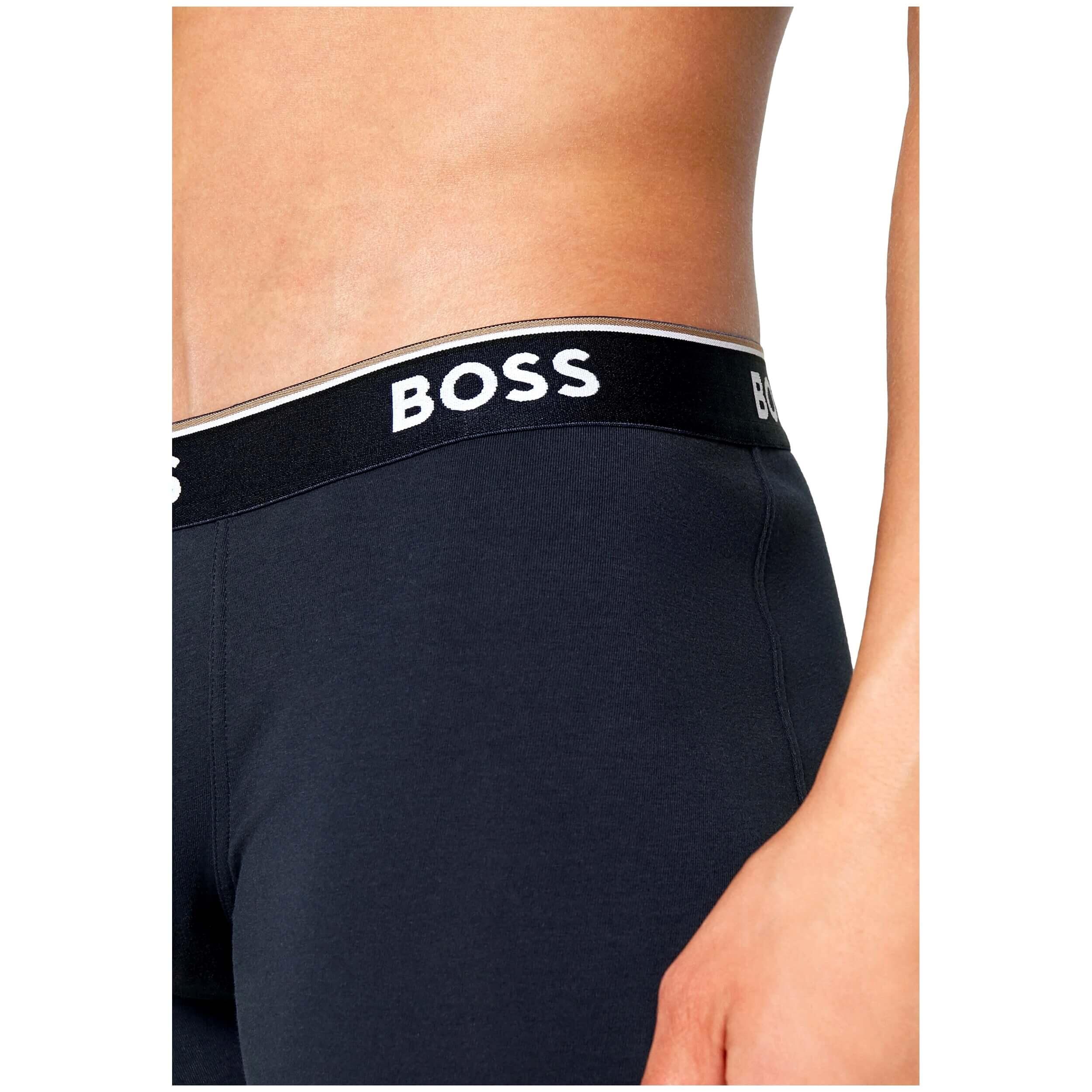 Boxershorts für (3erPack) Herren Marine 4/4