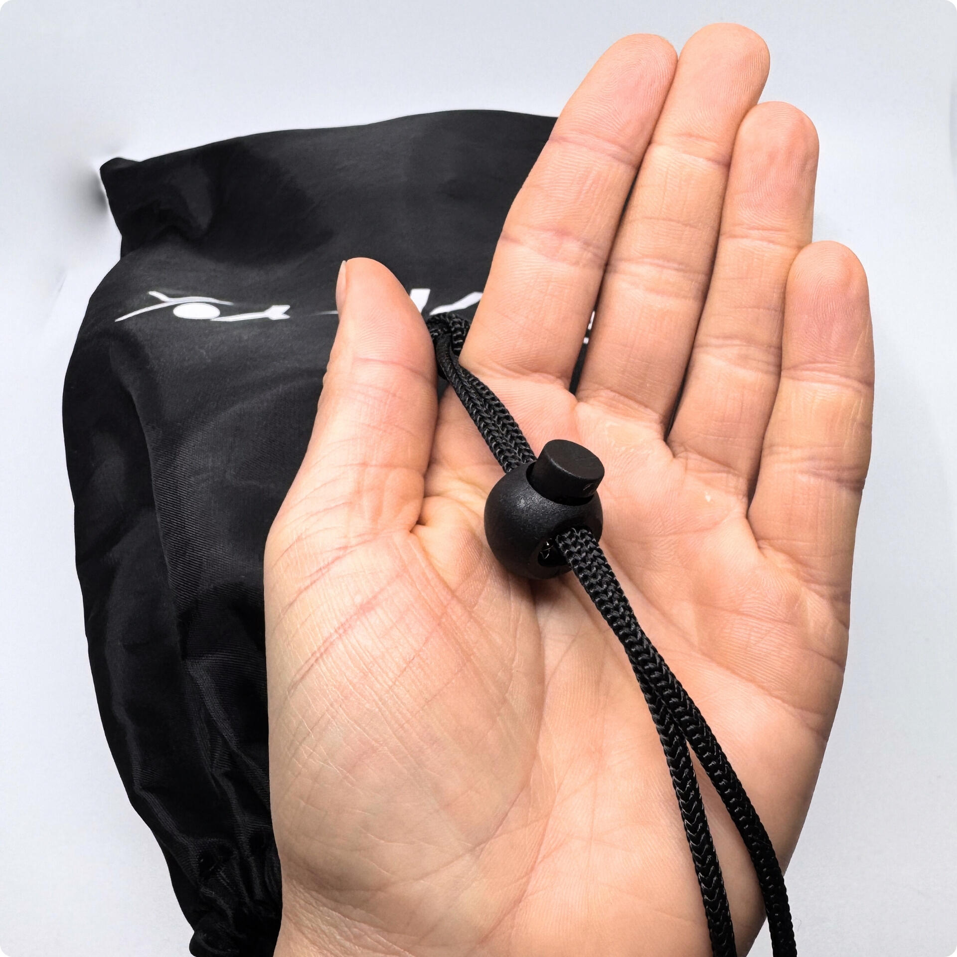 Bolsa saco de gimnasio para calzado y accesorios 36×28 cm 3/7