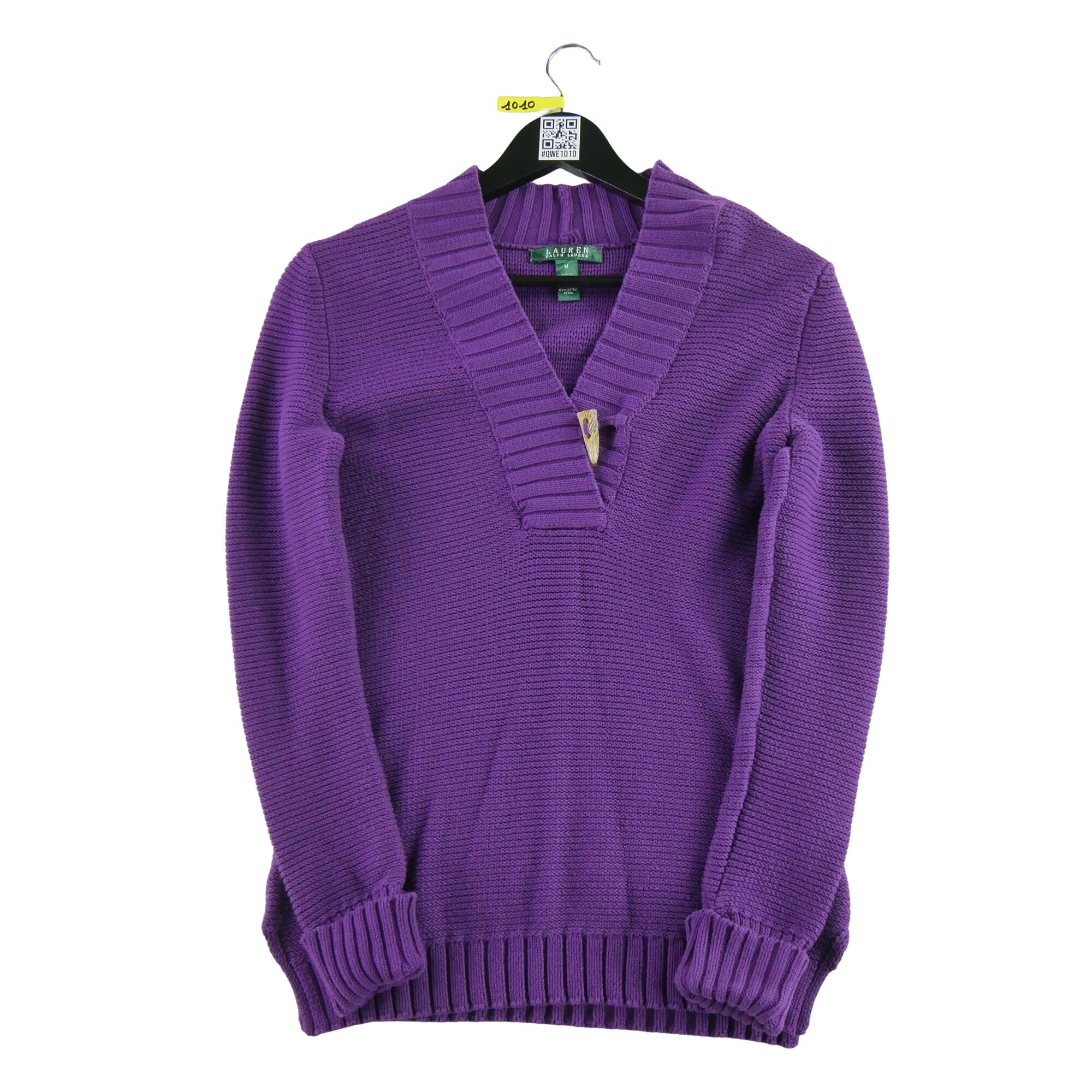 RALPH LAUREN Reconditionné - Pull Femme Violet - Bon État