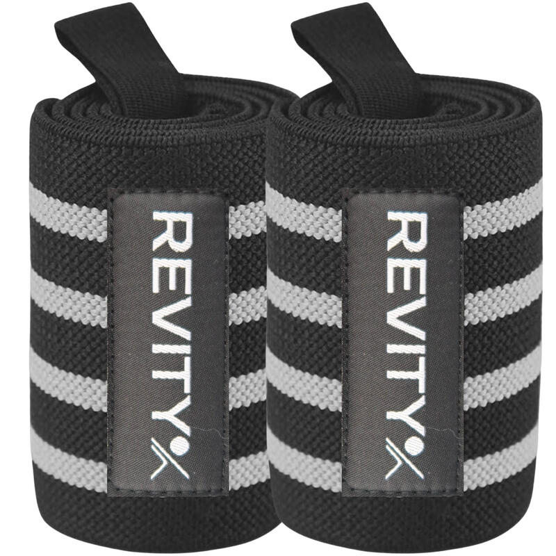 Bandă pentru încheietură benzi elastice cu velcro Revity Hero Wraps, 2 buc