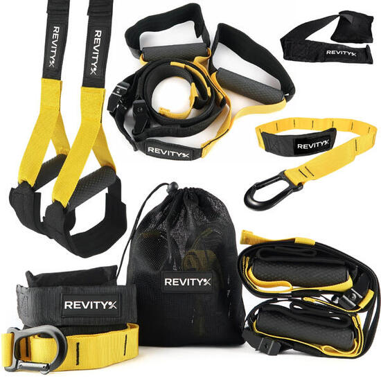 Schlingentrainer mit Türanker und Trainingsplan Slingtariner Set Gravity Trainer