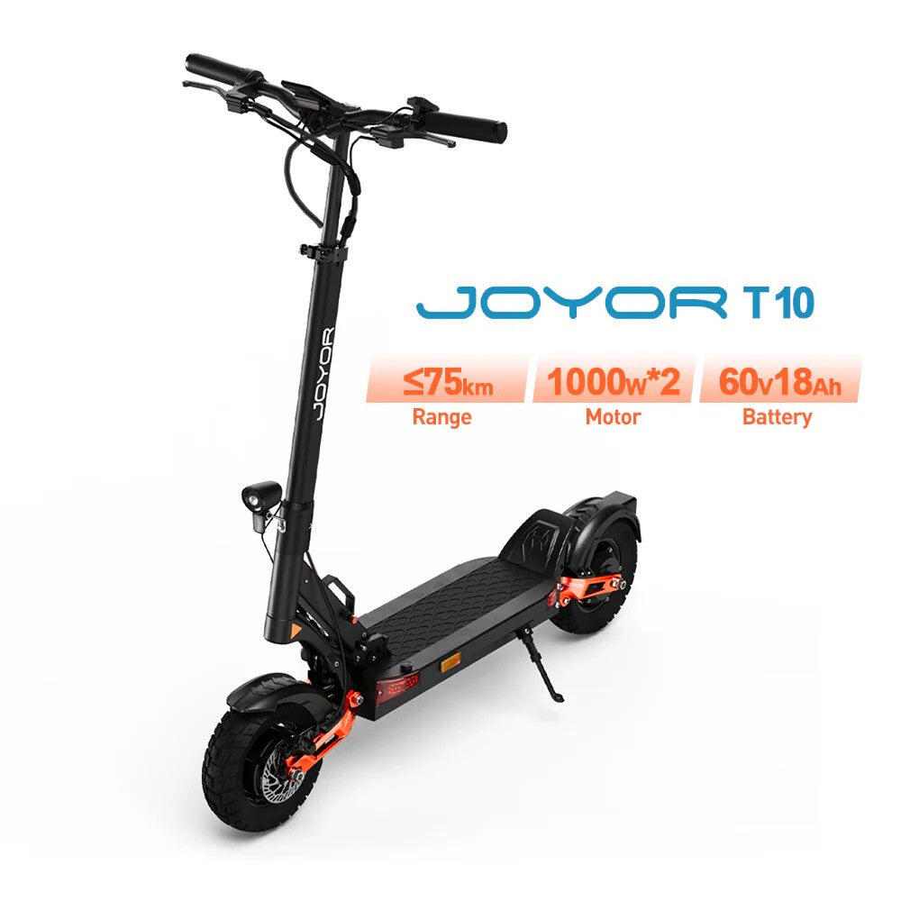 Elektrický skúter JOYOR T10 – čierny