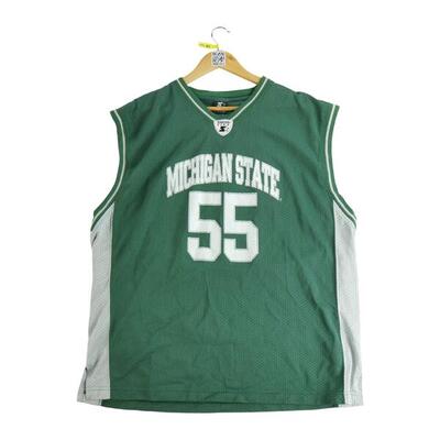 Tweedehands - heren ncaa michigan state groen shirt - goede staat