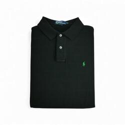 Reconditionné - Polo manches courtes Homme Noir - Très Bon État